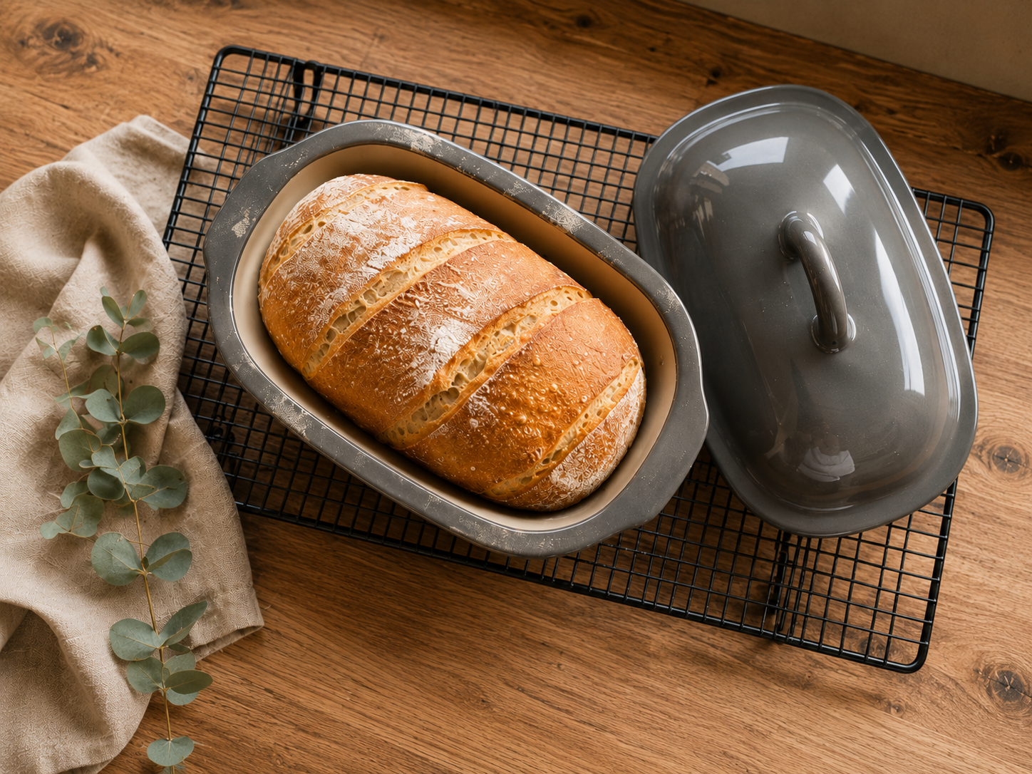 Alltagsglück Dinkelsauerteigbrot für Berufstätige